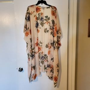 Forever 21 Bright Floral Kimono